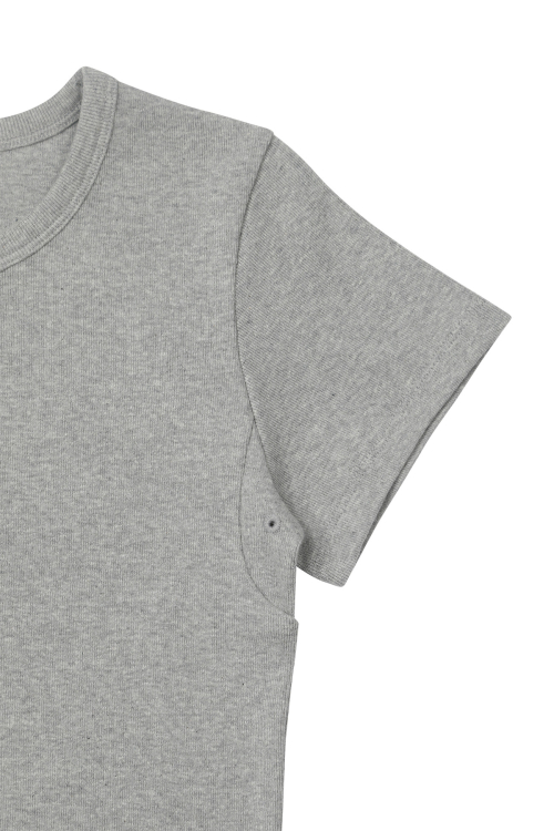 NAPOLEONS T-SHIRT IN MELANGE GREY