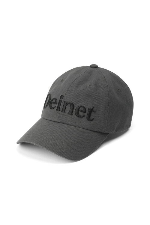 ESSENTIAL LOGO BALL CAP IN CHARCOAL