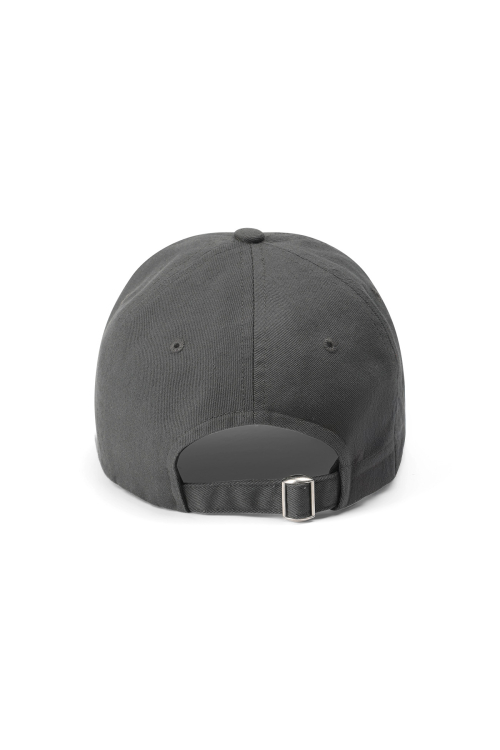 ESSENTIAL LOGO BALL CAP IN CHARCOAL