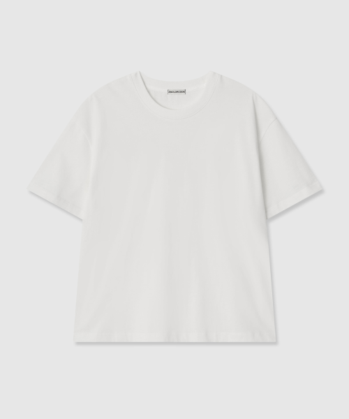 솔리드 크롭 반팔티 (3color)