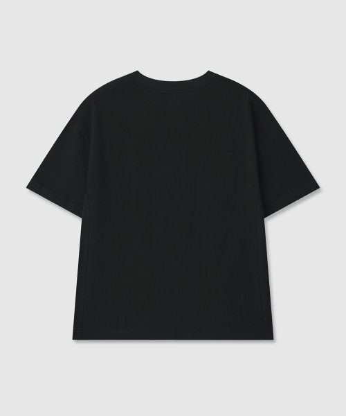 솔리드 크롭 반팔티 (3color)