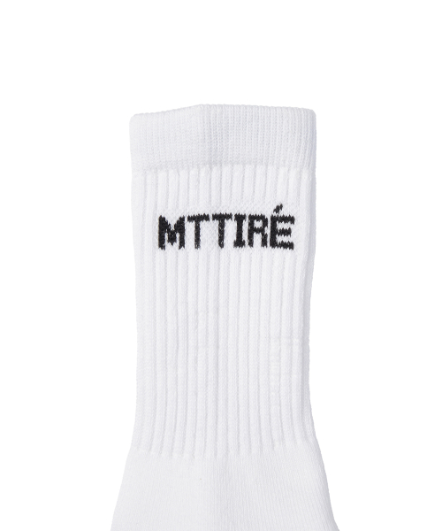 Positive Message Socks / White,Black