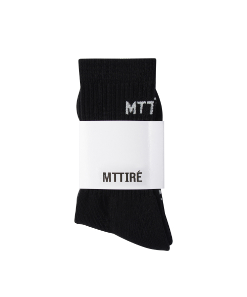 Positive Message Socks / Black,White