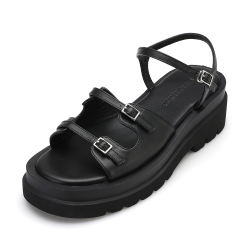 Rivet Platform Sandals 412624001