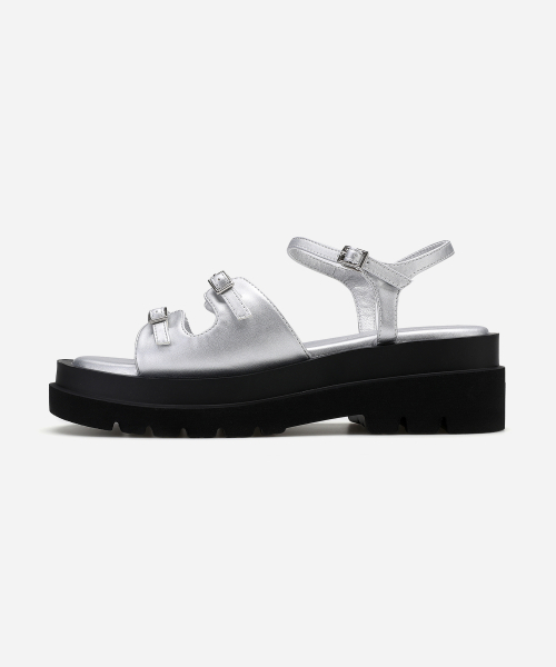 Rivet Platform Sandals 412624001