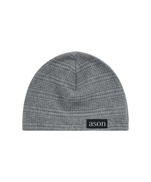 PEBBLE BEANIE / GRAY