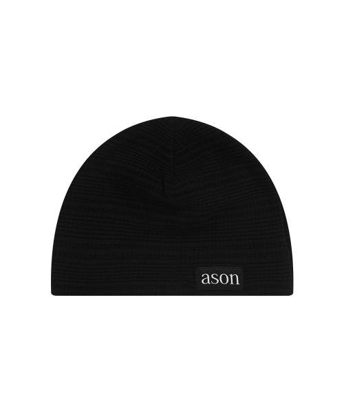 PEBBLE BEANIE / BLACK