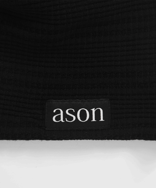 PEBBLE BEANIE / BLACK