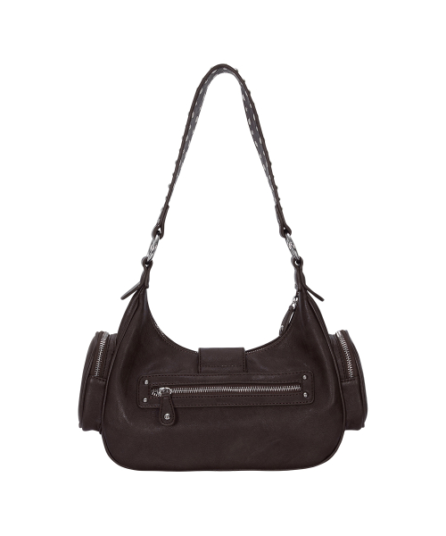 MOTE STUD BAG / BROWN