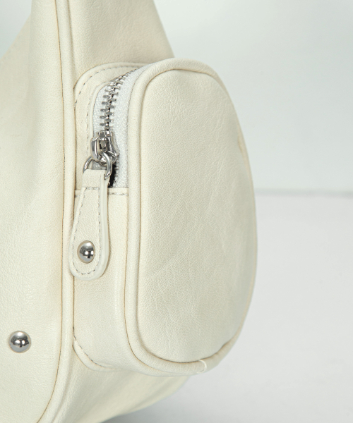 MOTE STUD BAG / IVORY