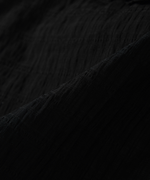 BERRY FRILL SKIRT / BLACK