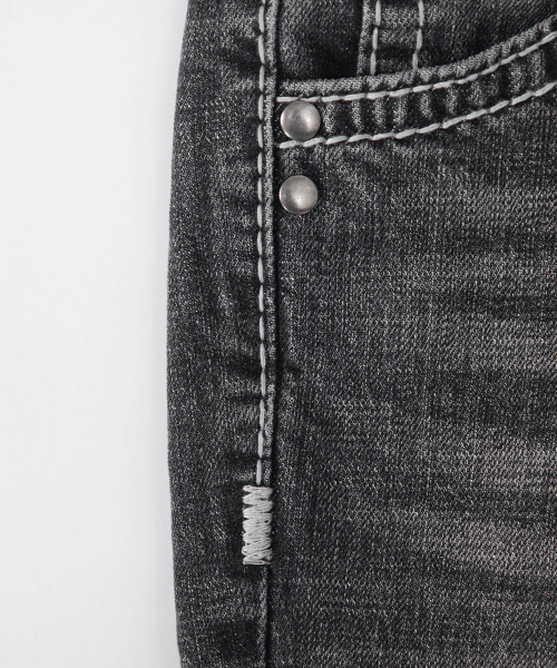 LOE BOOTCUT PANTS / WASHED BLACK