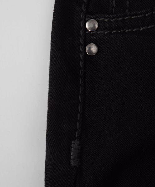 LOE BOOTCUT PANTS / BLACK