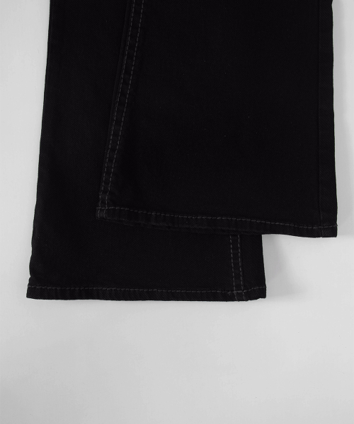 LOE BOOTCUT PANTS / BLACK