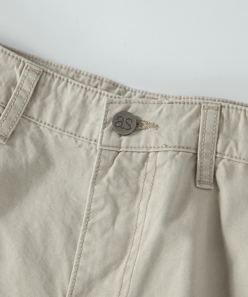 NELL PARACHUTE PANTS / LIGHT BEIGE