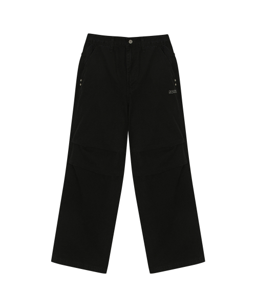 NELL PARACHUTE PANTS / BLACK