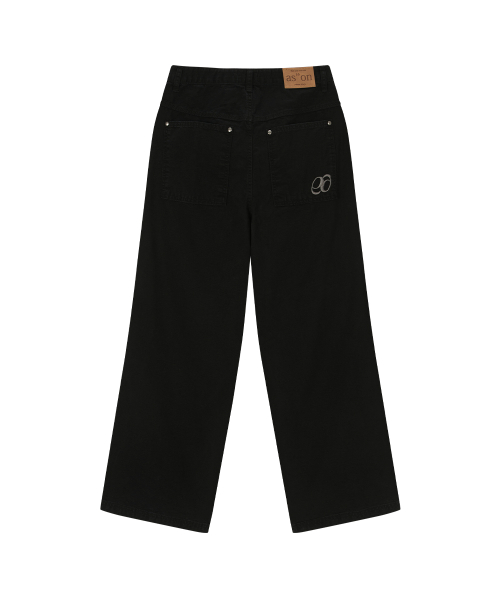 NELL PARACHUTE PANTS / BLACK