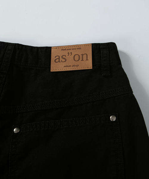 NELL PARACHUTE PANTS / BLACK
