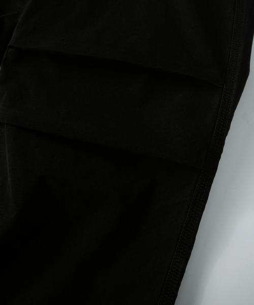 NELL PARACHUTE PANTS / BLACK
