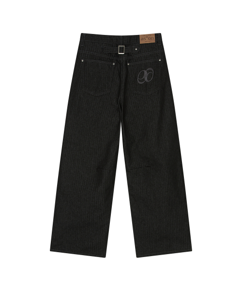 GRAIN TWILL PANTS