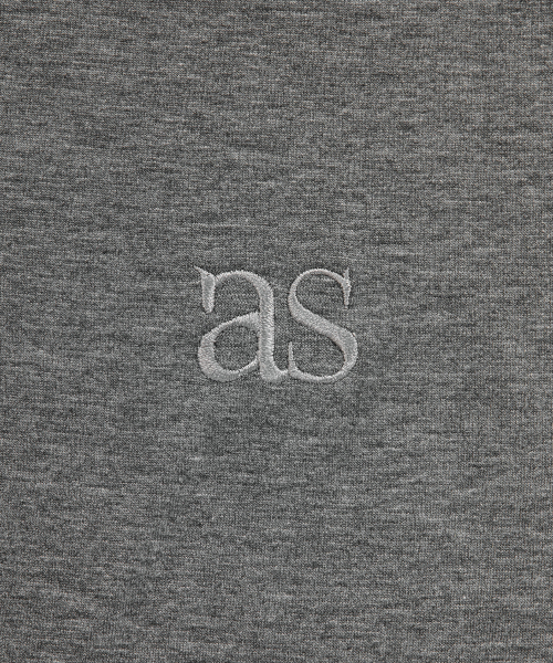 HUSH HIGH-NECK SLEEVELESS / GRAY