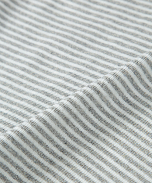 RIPPLE STRIPE SLEEVELESS / GRAY