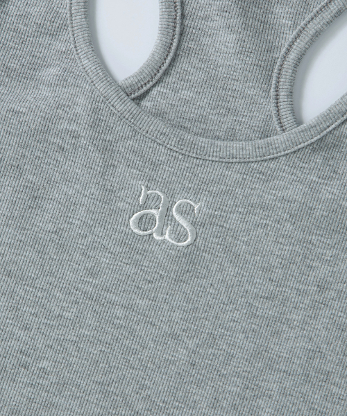 STILL SLEEVELESS / GRAY