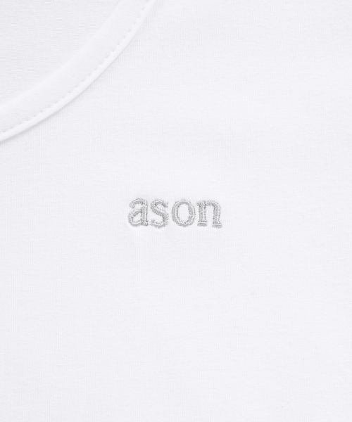 PLAIN SLIM TEE / WHITE
