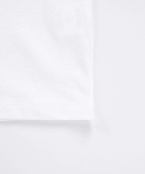 PLAIN SLIM TEE / WHITE