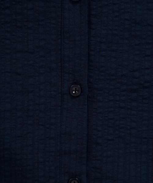 LAVE STRIPE SHIRT / NAVY