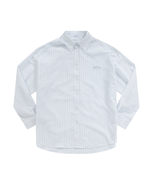 LAVE STRIPE SHIRT / LIGHT BLUE