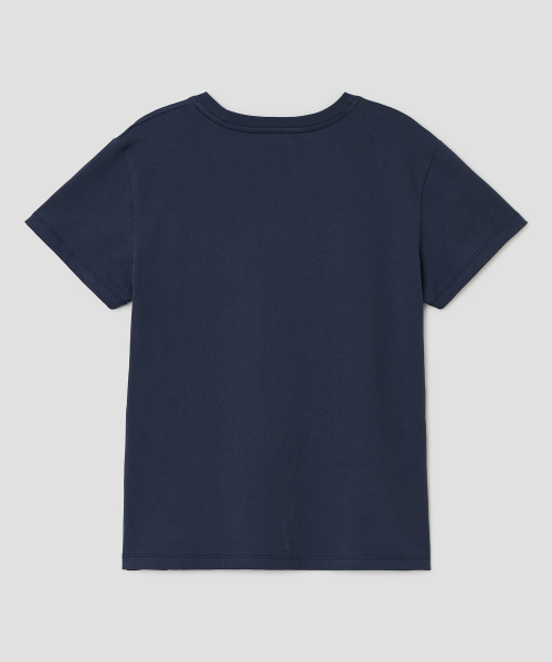 Vivid Twirl Glitter Top [Navy]