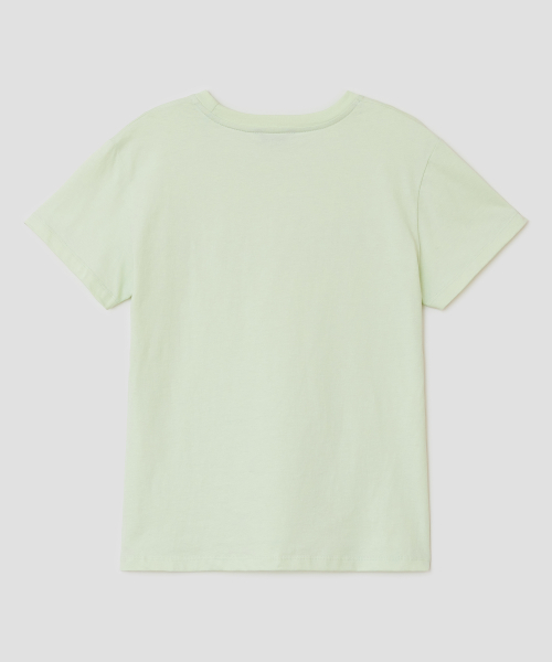 Vivid Twirl Glitter Top [Lime]