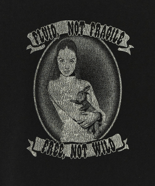 Washed Not Fragile Top [Black]