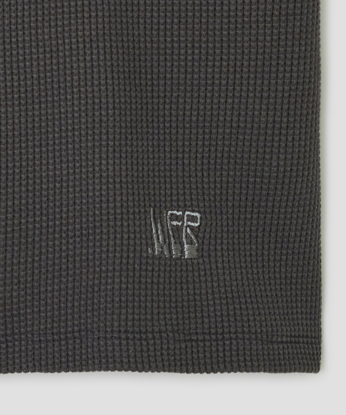 Rough Texture Top [Charcoal]