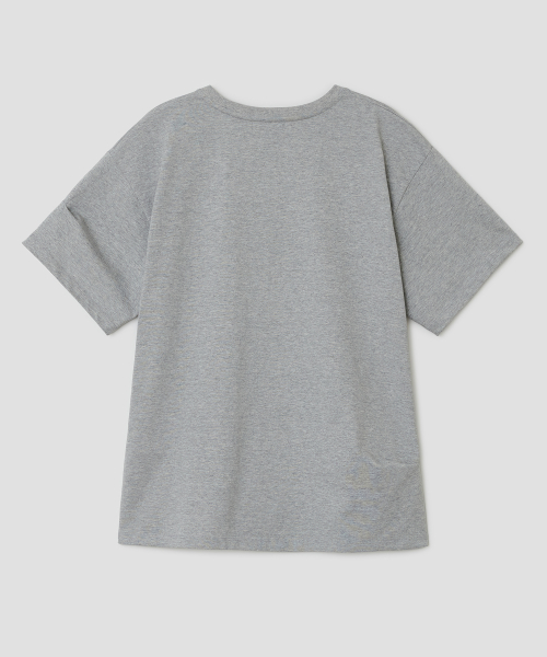 New Me Ruched Top [Gray]