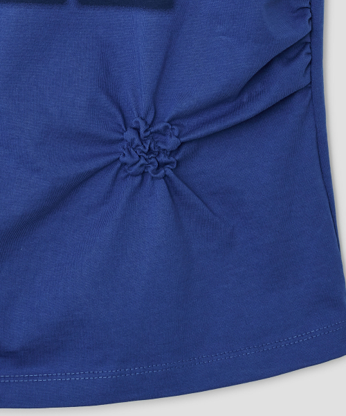 Web Ruched Top [Blue]