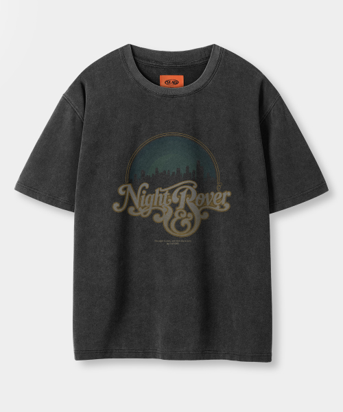 VLAD N.ROVER SEMI-CROP T-SHIRT_PIGMENT CHARCOAL