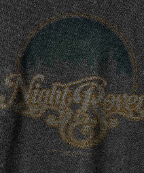 VLAD N.ROVER SEMI-CROP T-SHIRT_PIGMENT CHARCOAL