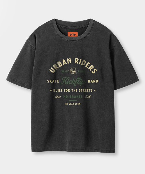VLAD PUNK SEMI-CROP T-SHIRT_PIGMENT CHARCOAL