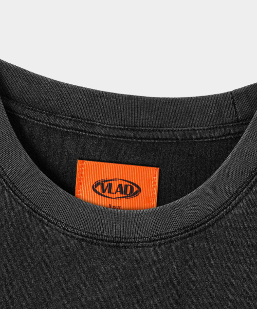 VLAD PUNK SEMI-CROP T-SHIRT_PIGMENT CHARCOAL