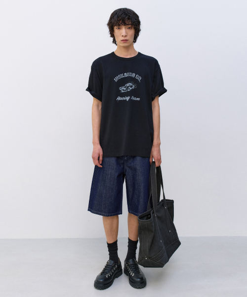 Challenger Graphic T-Shirt WASHED BLACK