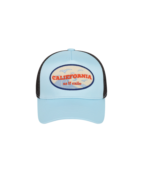 CALIEFORNIA PATCH MESH BALL CAP SKYBLUE
