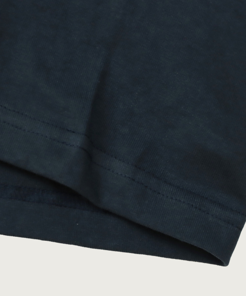 T1011 헤비웨이트 포켓 티셔츠 Navy (Made in USA)