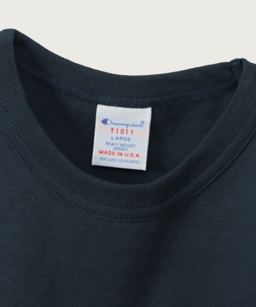 T1011 헤비웨이트 래글런 롱슬리브 티셔츠 Navy (Made in USA)
