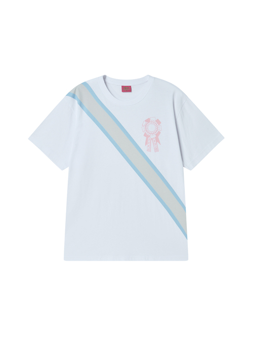 SASH TEE WHITE