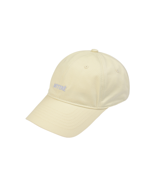 Basic Logo Cap / Light Yellow