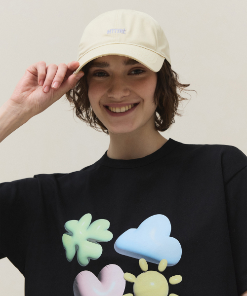 Basic Logo Cap / Light Yellow