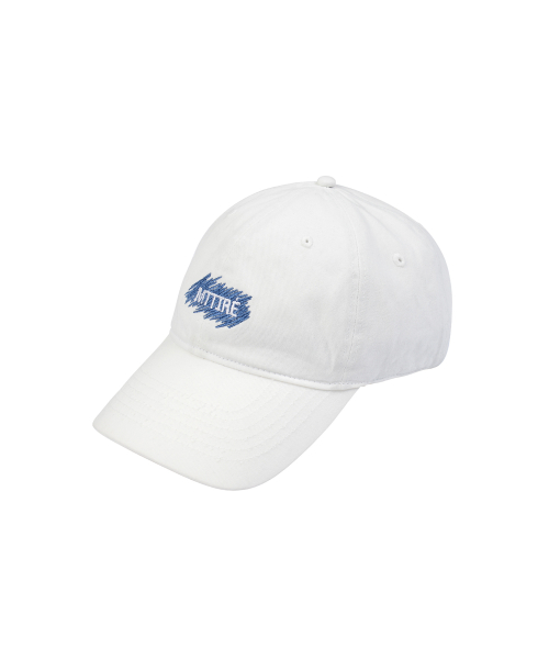 Washing Stichi Logo Cap / White