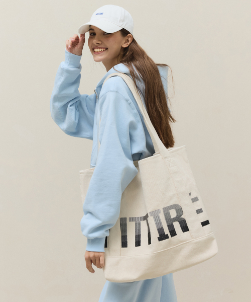 Stichi Logo Tote Bag / Ivory